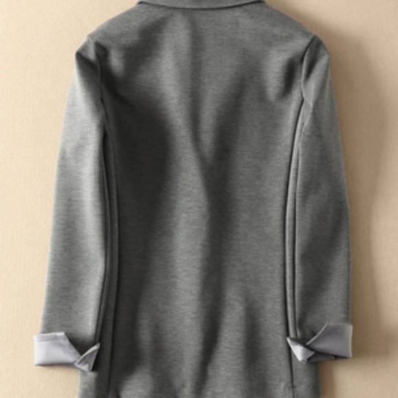 Lady's spandex blazer blazer - Picture 2 of 4